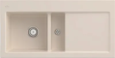 Produktbild von Villeroy & Boch Keramikspüle 677001FU, Subway 60 Einbauspüle - inkl.