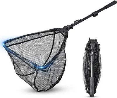 Produktbild von Teleskopfischernetz, Klappbar, 95 cm, Angelzubehör