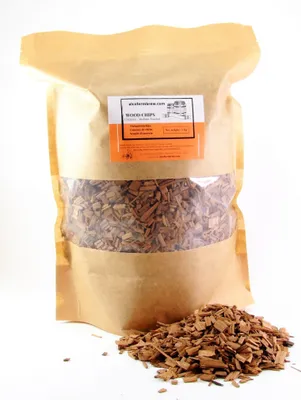 Produktbild von Kastanieholzchips 1kg - mittel getoastet, Eichenholz Chips Holzspäne Eichenholzspäne