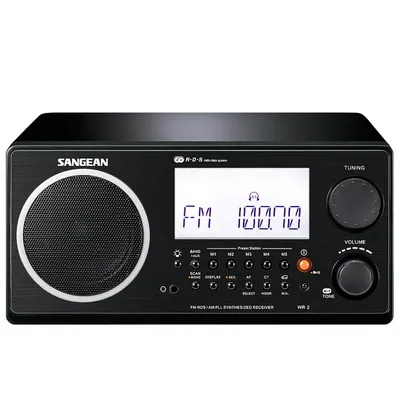 Produktbild von Sangean WR-2, Persönlich, LCD, Digital, AM, FM, AC, 87,5 - 108 MHz