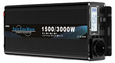 Immagine prodotto di Inverter, conversione da 12V a 220V, potenza di uscita 1500W, modello EU-3000W-12V-220V