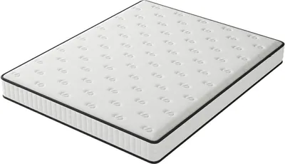 Produktbild von DEWINNER Matratze 140 x 190 cm, Matratze aus Memory-Schaum mit hoher Dichte, mittlere Härte, Dicke 16 cm, hypoallergen, isolierter Schlaf, 7 Zonen