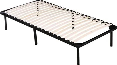 Obrázek produktu pro Lamelový rám s matrací v rámu 90 x 190 cm - 20 lamel