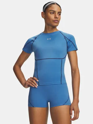 Obrázek produktu pro Under Armour Heatgear Elite Ss – modrá barva „aegean blue“, velikost: XS