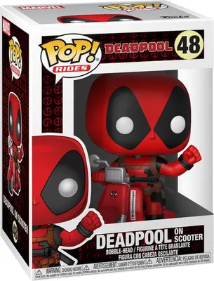 Produktbild von Deadpool - Deadpool On Scooter 48 - Funko Pop! - Vinyl Figur