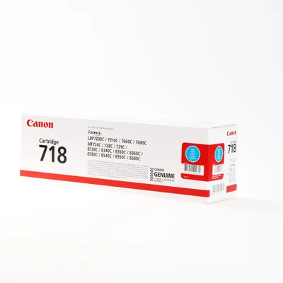 Produktbild von Canon CRG-718 C, 2900 Seiten, Cyan, 1 Stück(e)