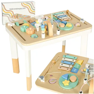 Immagine prodotto di Lulilo Tavolo manipolativo montessori colorato