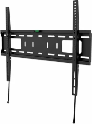 Productafbeelding van Manhattan 461986: Platte TV-wandhouder, geschikt voor schermen van 37 tot 70 inch, met een maximaal draaggewicht van 35 kg, vast model