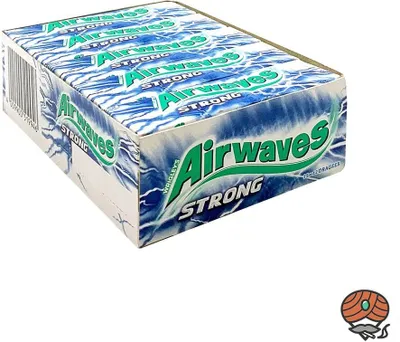 Zdjęcie produktu dla Airwaves 602395 Airwaves STRONG Kaugummis 30x 10 Dragees