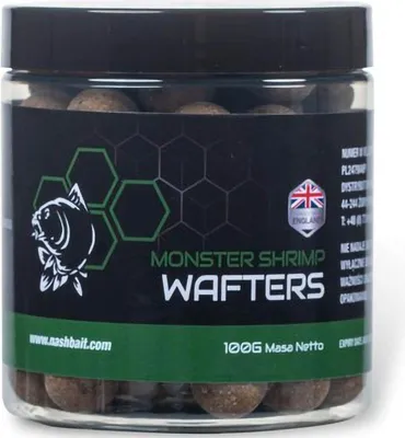 Produktbild von Nash Monster Shrimp Wafters 20mm 100g