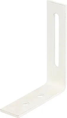 Produktbild von Verstellwinkel 65x80x20 mm weiß kunststoffbeschichtet 1 Stück