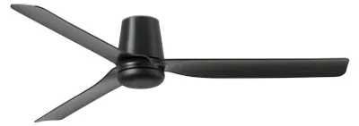 Obrázek produktu pro Energeticky úsporný stropní ventilátor s dálkovým ovládáním Punt Tub Black / Black