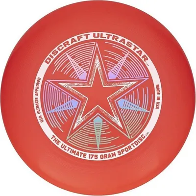 Produktbild von Discraft Frisbee Ultrastar 175 rot