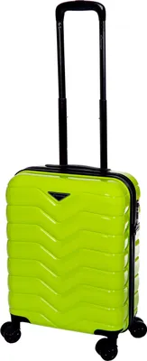 Produktbild von Handgepäck Hartschalentrolley Koffer V Grün Limette 55 cm Cavalet bei Bowatex