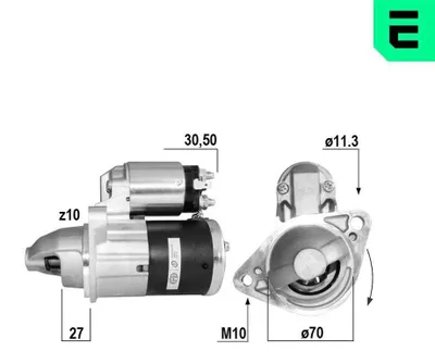 Image de ERA 221172A Démarreur 1,2 kW pour SUZUKI VITARA (LY) 12 V
