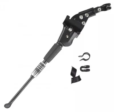Produktbild von Ständer POINT Hinterbau 24"-28" Aluminium schwarz 3-Schellen