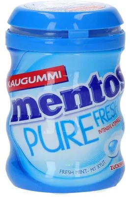 Produktbild von mentos PURE FRESH MINT Kaugummis 35 Dragees