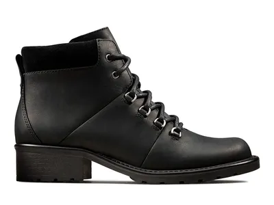 Obrázek produktu pro CLARKS Dámské boty Orinoco Demi černé kožené zateplené CLARKS Dámské boty Orinoco Demi černé kožené zateplené 37