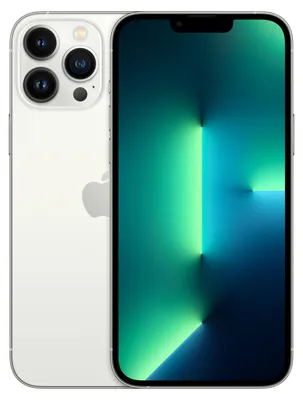 Produktbild von Apple iPhone 13 Pro Max, 17 cm (6.7"), 2778 x 1284 Pixel, 128 GB, 12 MP, iOS 15, Silber