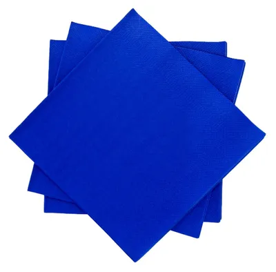 Produktbild von DUKA MONONORD Papierservietten 33x33 cm 20 Stück blau
