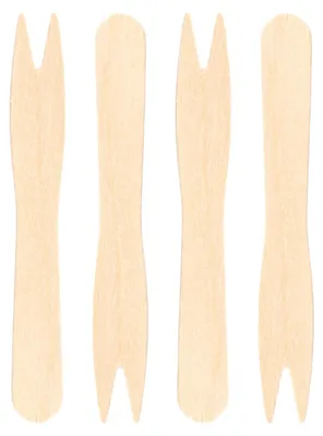 Produktbild von 10000x Pommesgabeln aus Holz 8.5cm