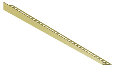 Immagine prodotto di Profilo di scarico RVS per doccia a filo pavimento, 120 cm, finitura oro spazzolato