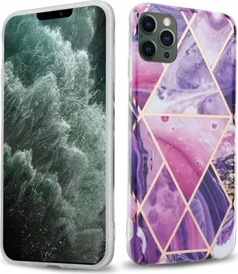 Immagine prodotto di Cadorabo custodia protettiva per Apple iPhone 12 PRO MAX in TPU viola Custodia per cellulare Custodia Cover