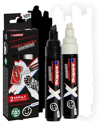 Image de edding 4-6900-2-1 edding Multimarker farbsortiert 2,0 - 10,0 mm, 2 St.