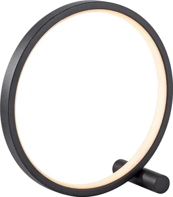 Zdjęcie produktu dla Lampa stołowa LED - H 25,5 cm - Czarny - Metal