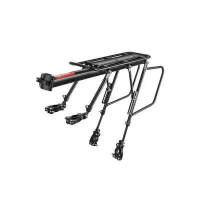 Produktbild von Rockbros Gepäckträger 33210004001 Schwarz mit Ablage