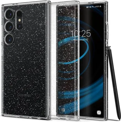 Zdjęcie produktu dla Spigen ACS07285, Pokrowiec, Samsung, Galaxy S24 Ultra, 17,3 cm (6.8"), Przezroczysty