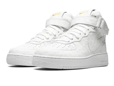 Obrázek produktu pro Louis Vuitton Air Force 1 Mid Virgil Abloh – Bílá, bílá, velikost EU: 43