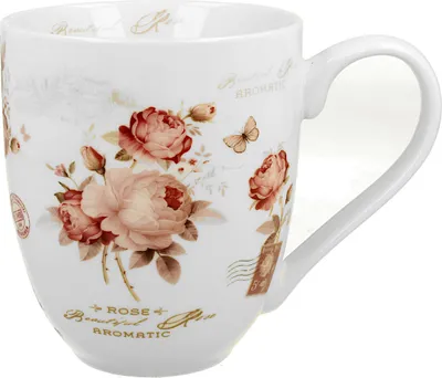 Produktbild von DUO FLORAL XXL Becher 1000 ml SECESSION New Bone China Porzellan