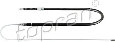 Produktbild von TOPRAN Handbremsseil Seilzug Feststellbremse für SKODA SUPERB Kombi (3T5) Hinten Links Hinten Rechts 114 846