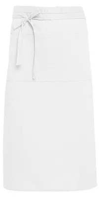 Image de SG Accessories Bistro - Tablier « Rome », sac FK1677 (taille unique) (blanc)