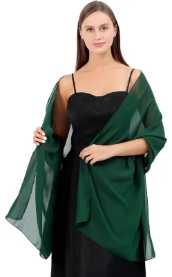Produktbild von Elzusha – Elegantes Chiffon-Schal für Abendkleider