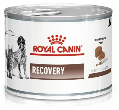 Obrázek produktu pro Royal Canin Recovery, Dospělý jedinec, Velký (26 až 44 kg), Střední (11 - 25kg), Malý (5-10 kilogramů), Extra malý (<4 kg), 195 g