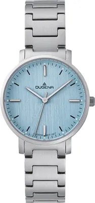 Produktbild von Dugena 4461040 Titan Damenuhr Stockholm Blau