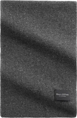 Produktbild von Marc O'Polo Schal Knitted Scarf Graphite Grey Melange grau