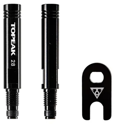Image de Rallonge De Valve Vélo 28mm - Compatible Jantes Profilées - Topeak