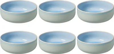Zdjęcie produktu dla villeroy & Boch Crafted Blueberry Zestaw 6 miseczek na płatki Bol D. 16 cm porcelana