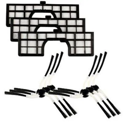 Immagine prodotto di Menalux MRK02 Kit 6 Spazzole + 3 Filtro Hepa per robot Samsung Navibot SR VCR