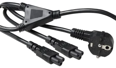 Obrázok produktu pre ACT AK5208, 1,8 m, CEE7/7, 2 x spojka C5, 230 V, 6 A