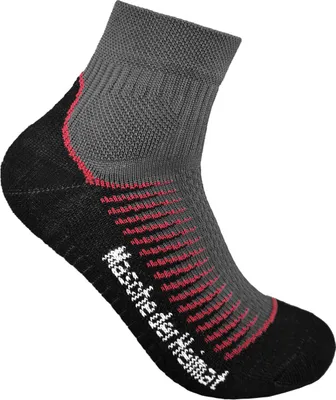 Produktbild von Miriquidi Allround Socke anthrazit dunkelrot, kurz, 47/50