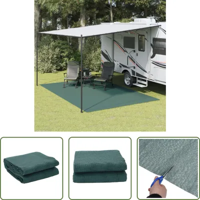Obrázek produktu pro The Living Store Campingteppich Grün 5x3 m