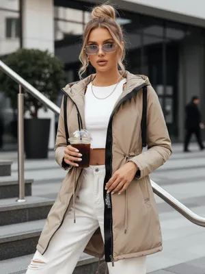 Imagen del producto de Damen Parka DSTREET VERCHA TY4261, color beige, talla XL