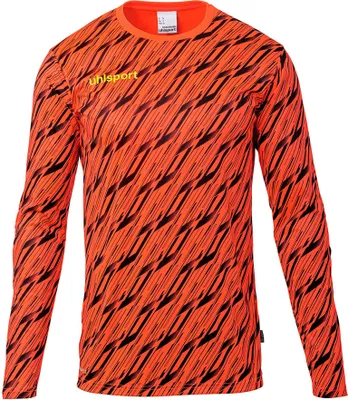 Zdjęcie produktu dla Koszulka bramkarska Uhlsport Progressive – fluo czerwona/czarna/fluo żółta, rozmiar: L