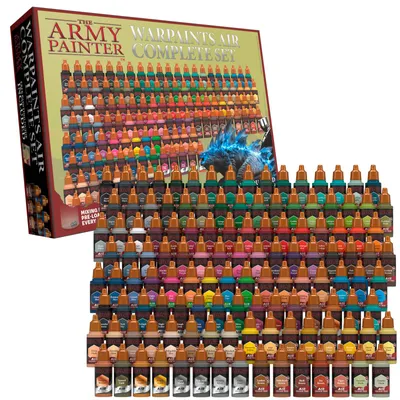 Produktbild von The Army Painter TAPAW8003, Schwarz, Blau, Bronze, Braun, Kupfer, Gold, Grün, Grau, Orange, Pink, Violett, Rot, Silber,..., Acrylfarbe, Flüssigkeit, 18 ml, 126 Stück(e)