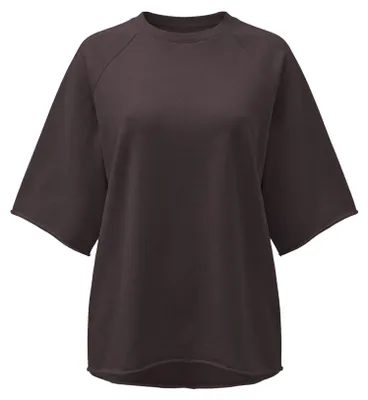 Image de T-shirt pour femmes SWIRLY - couleur marron, taille XXXL