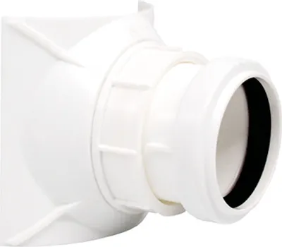 Produktbild von airfit Schraubabzweig DN 110/40weiß , Z-42.1-603